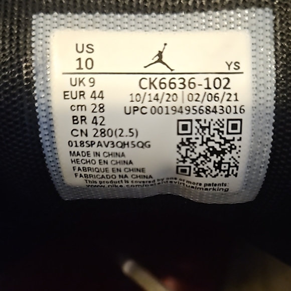 Jordan Max Aura 2 Men Shoes - Size 10 - Picture 6 of 6